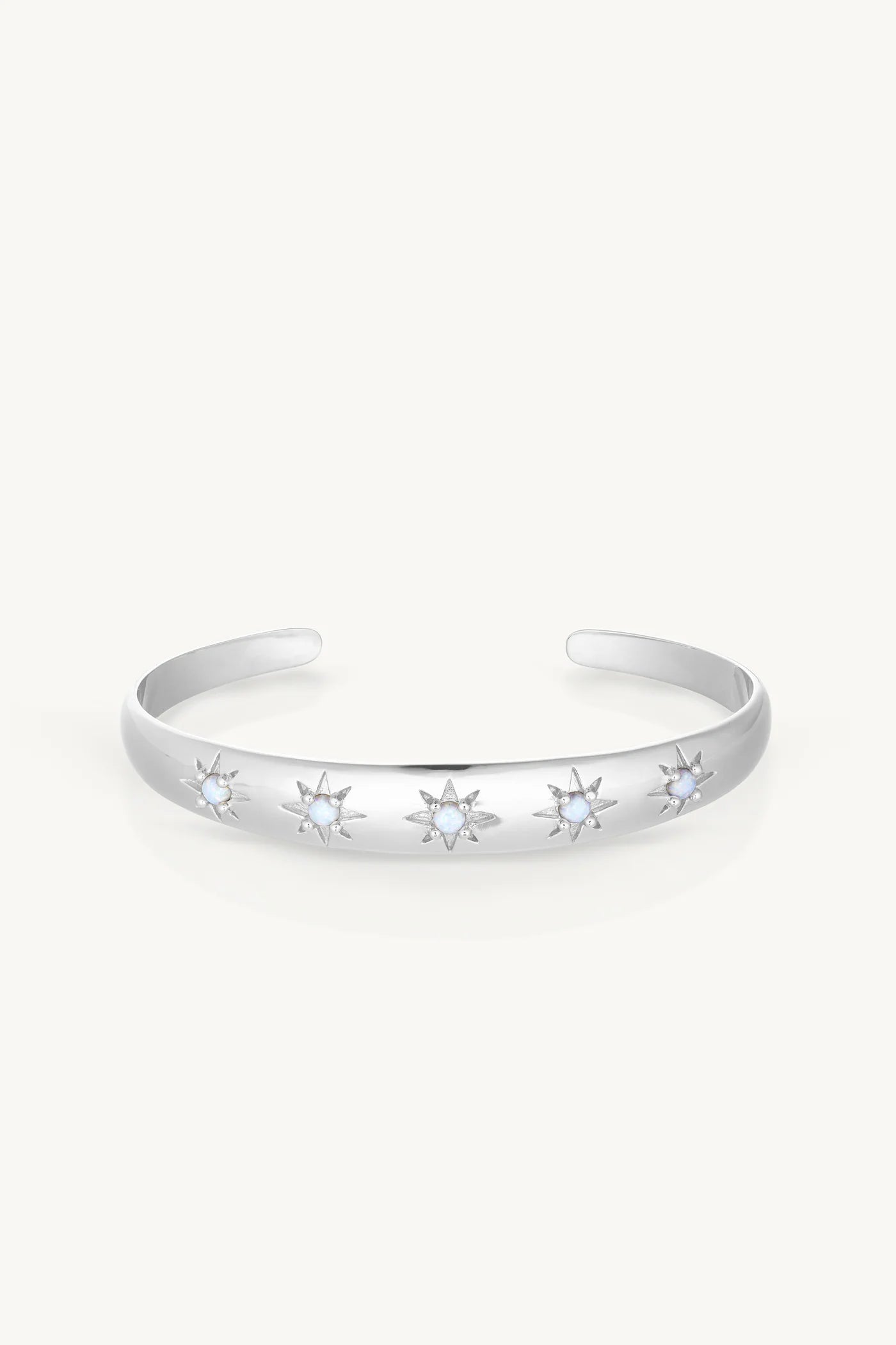 Alina Opal and Silver Cuff