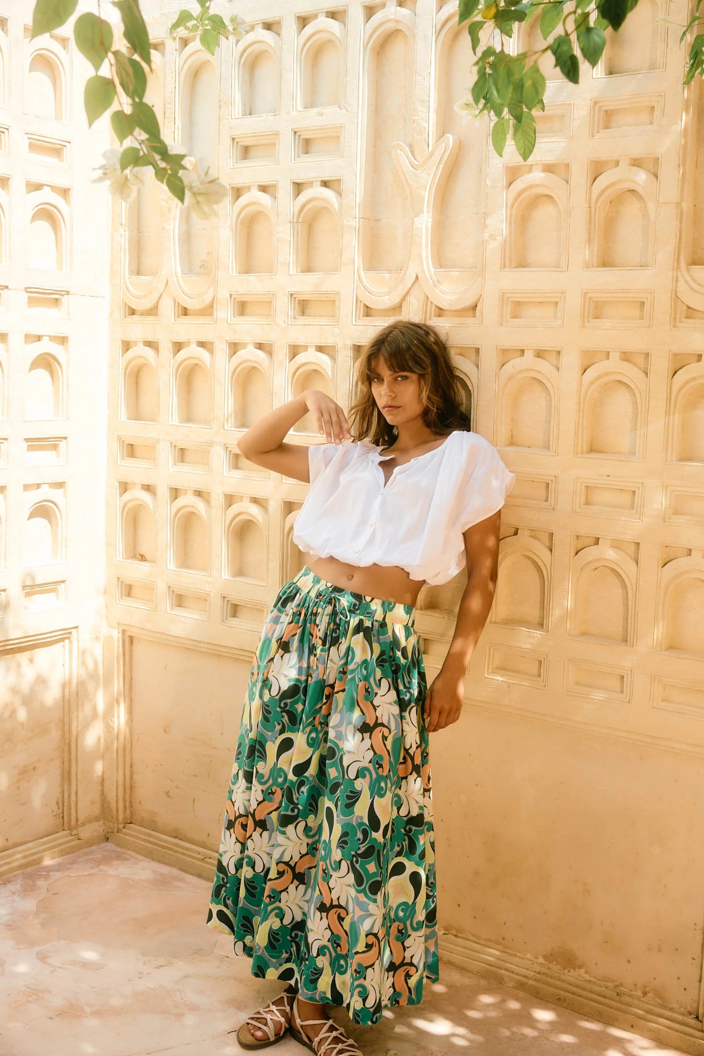 Aurora Reversible Crop - Lotus