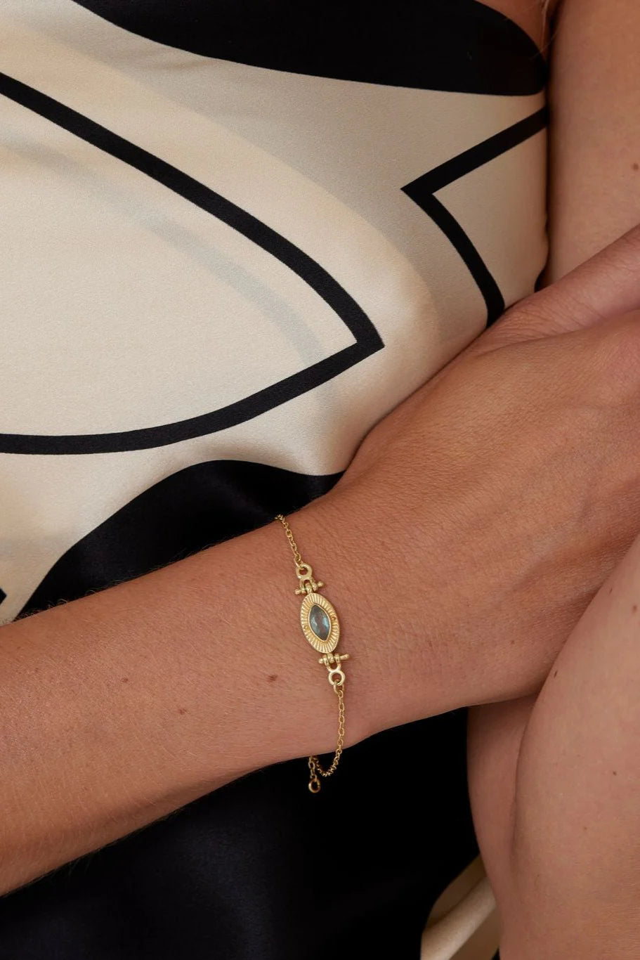Radiance Apatite Gold Bracelet