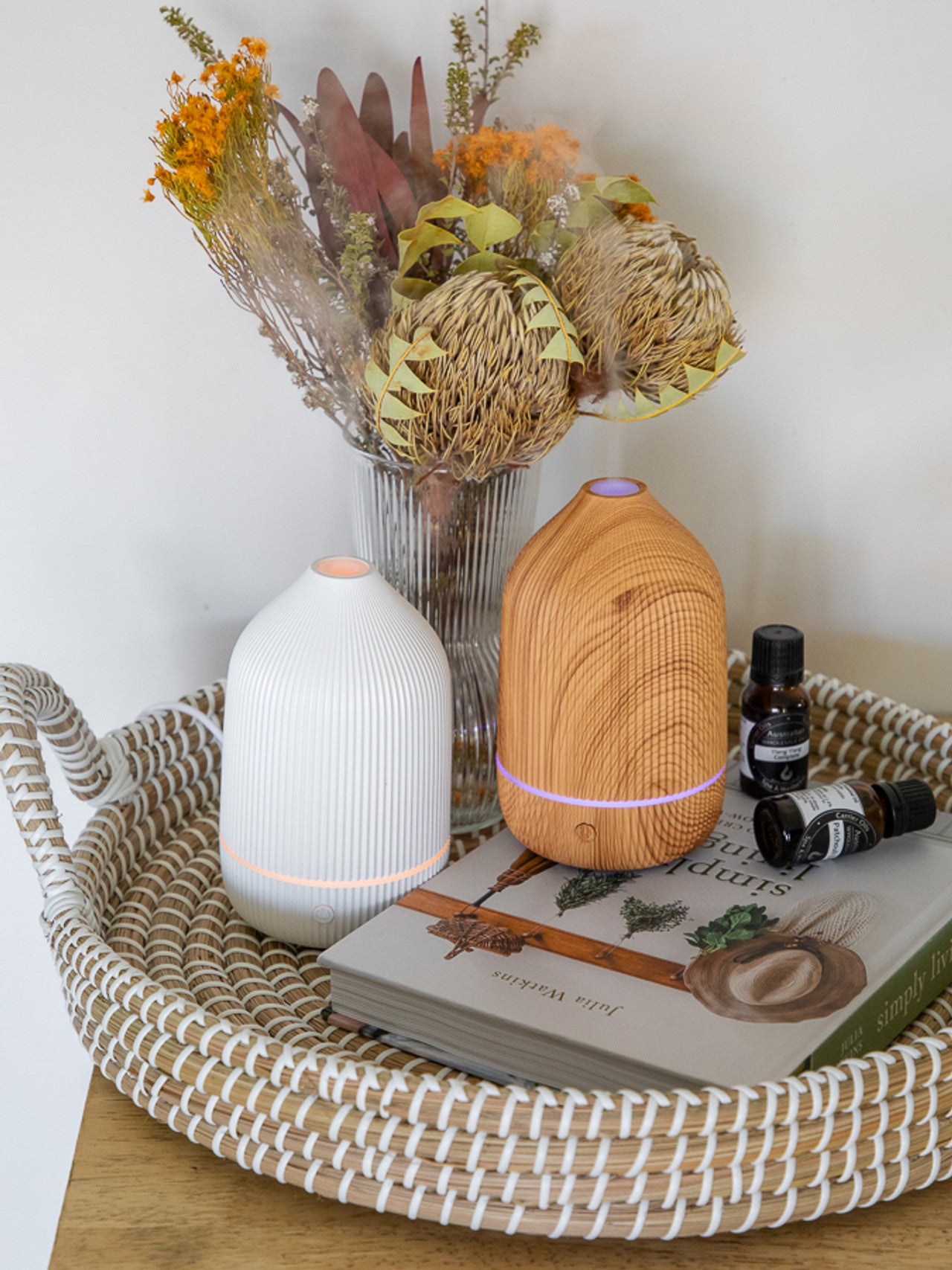 Desktop Aroma Diffuser - White