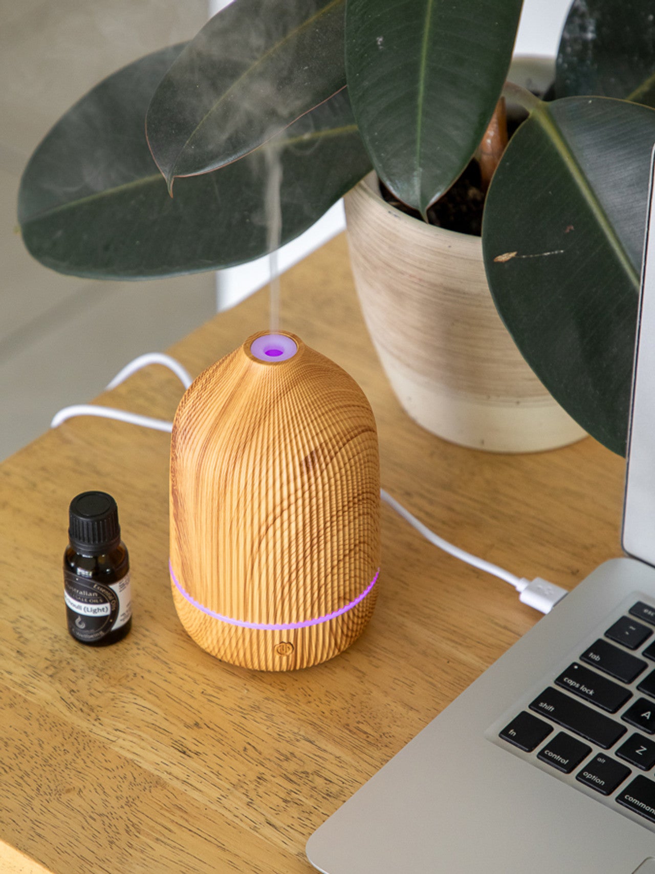 Desktop Aroma Diffuser - Woodgrain