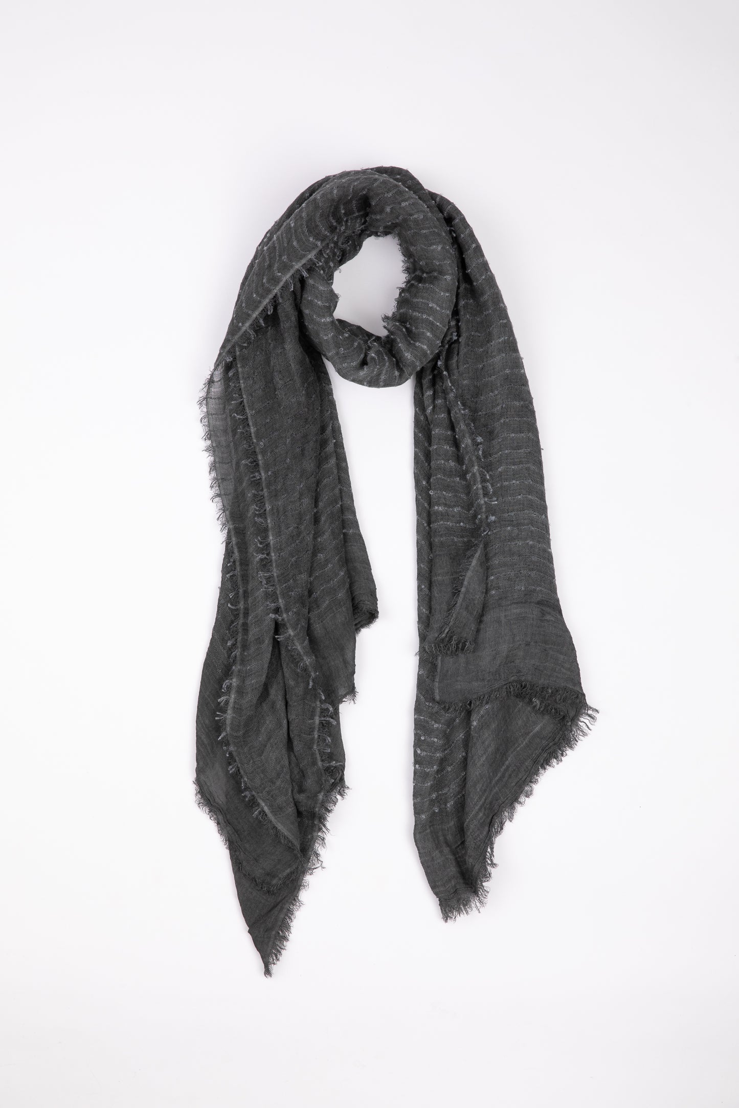 Morocco Scarf - Charcoal