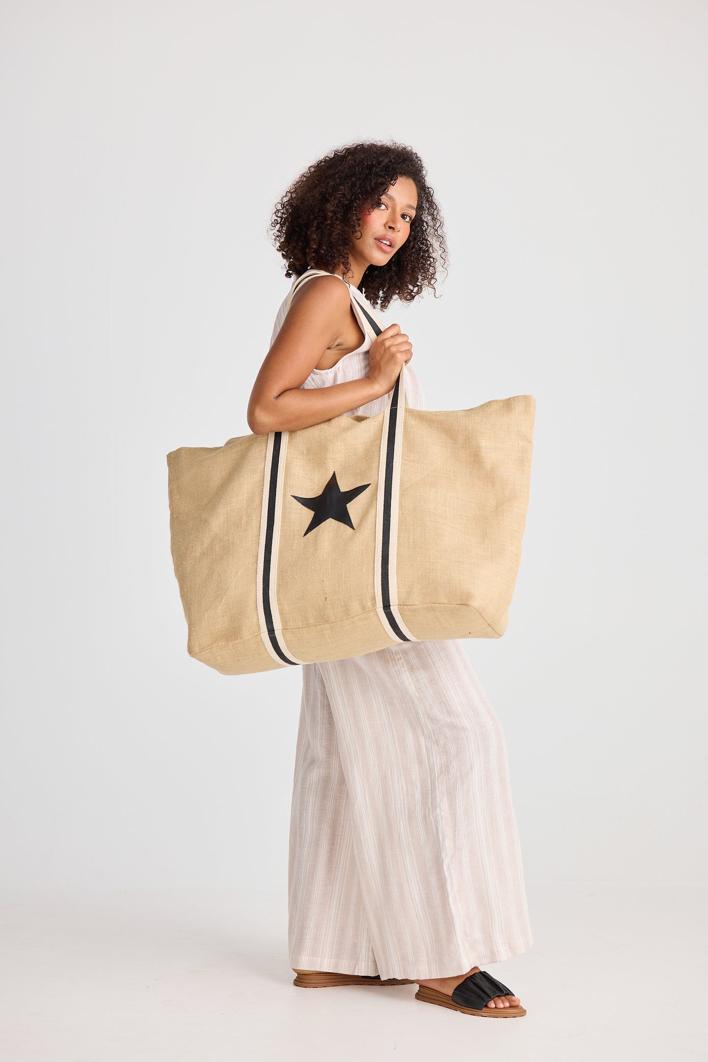 Star Tote - Natural