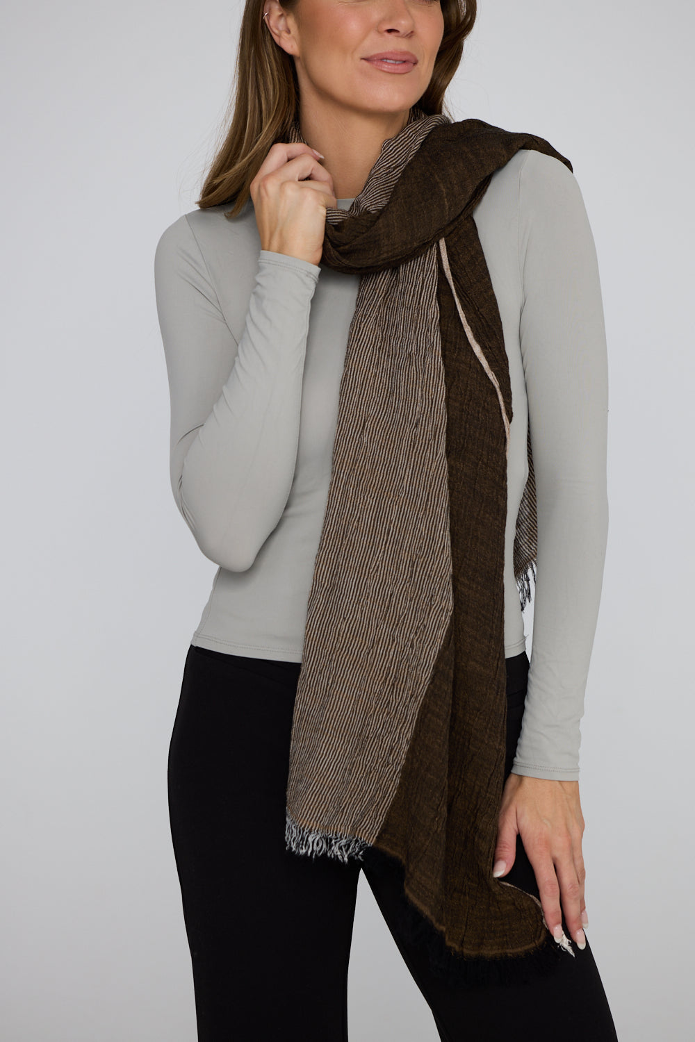 Tulum Scarf | Chocolate