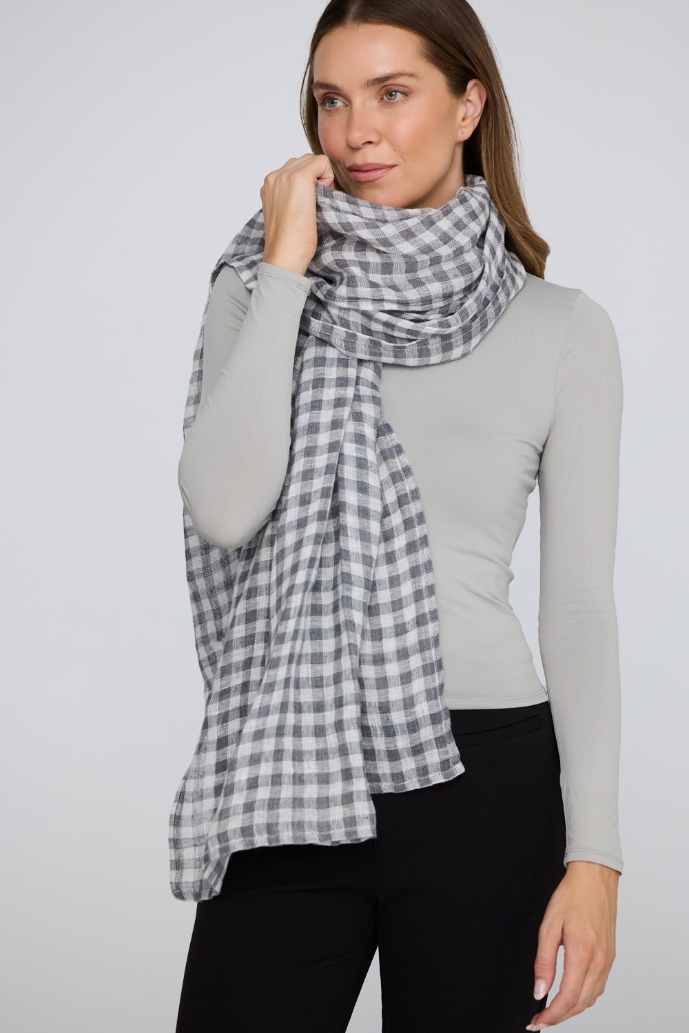Vivan Scarf - Charcoal