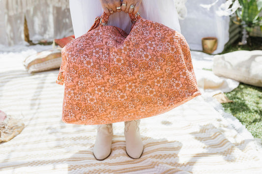 Long Weekender Bag - Strawberry
