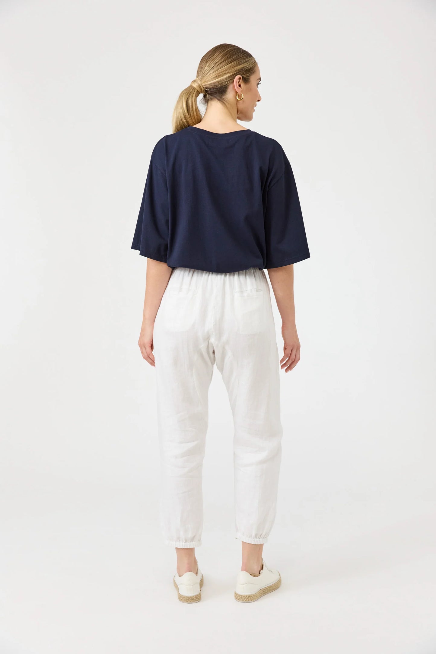 Relaxed Pant - Eb & Ive - Salt
