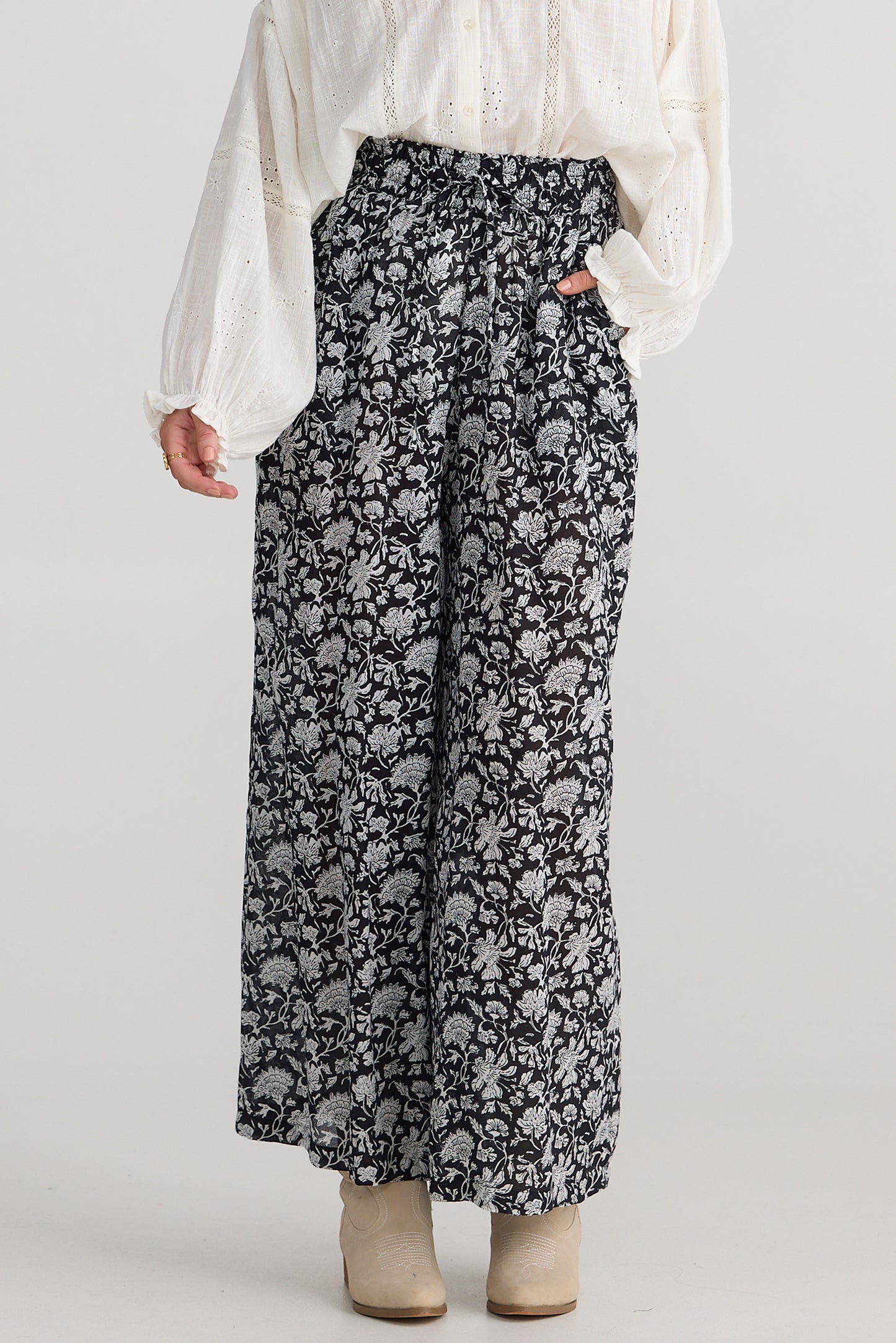Freedom Pant - Black Moon River