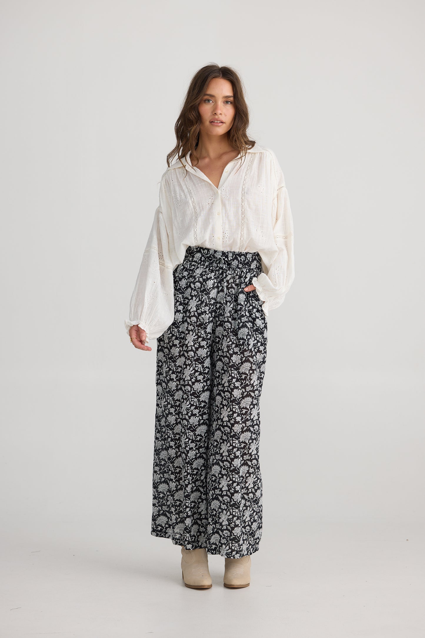 Freedom Pant - Black Moon River