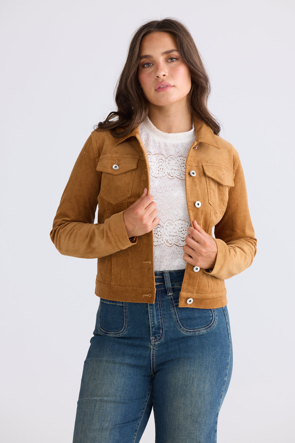 Sonny Jacket - Cinnamon Cord