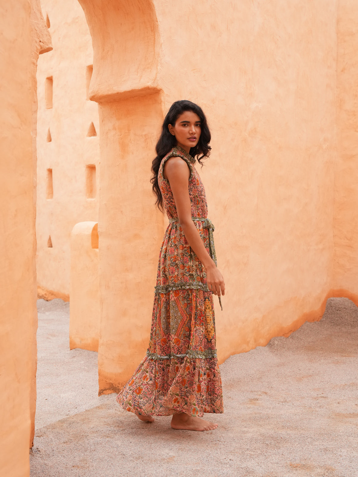 Juniper Dress in Meadow Weave