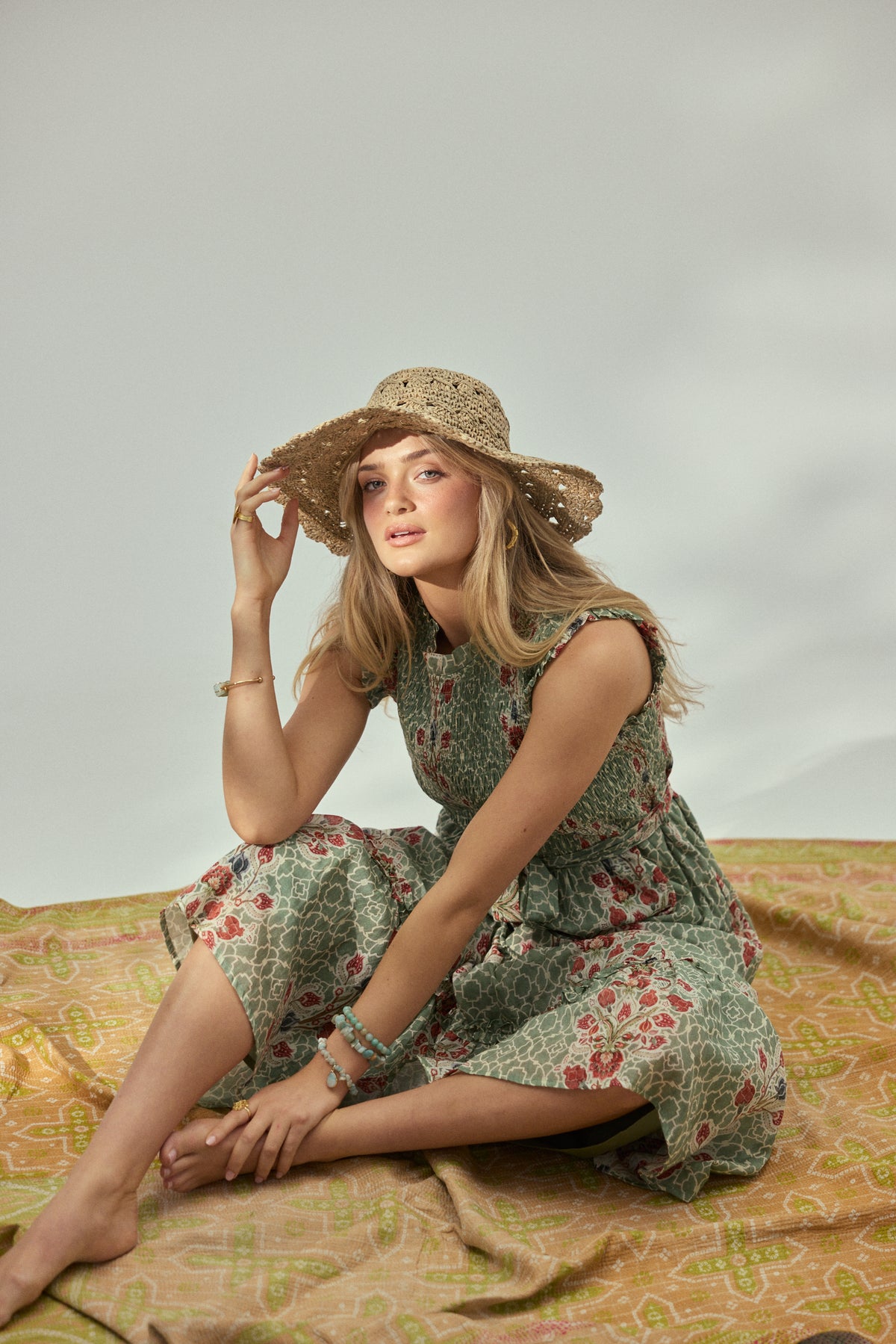 Juniper Dress in Roaming Vine