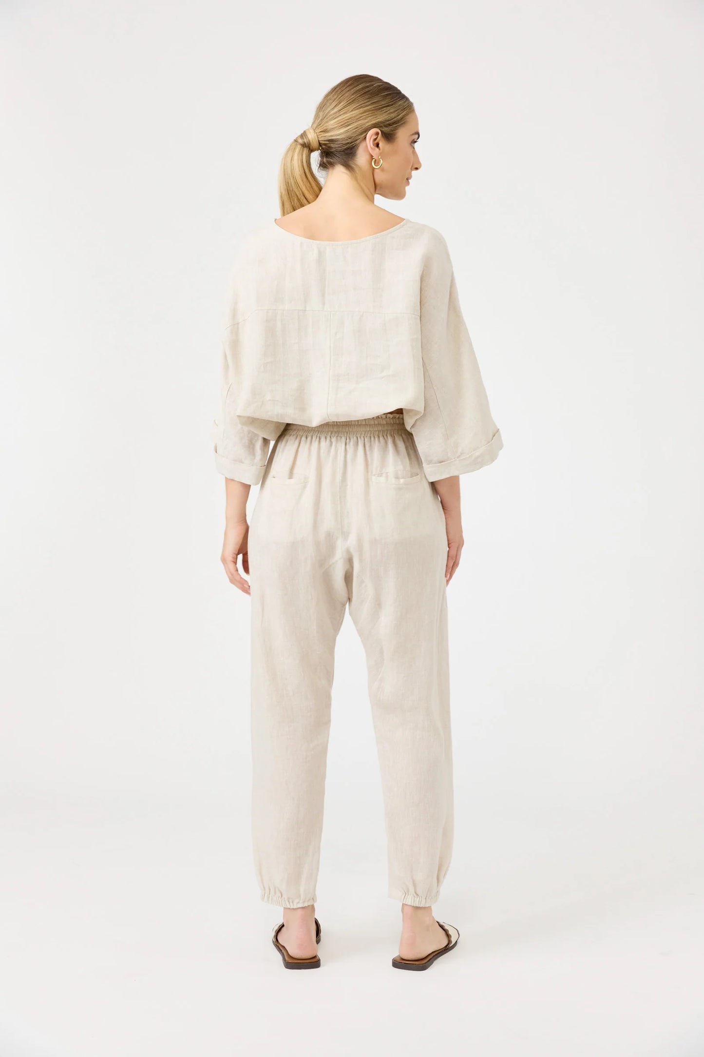 Relaxed Pant - Eb & Ive - Tusk