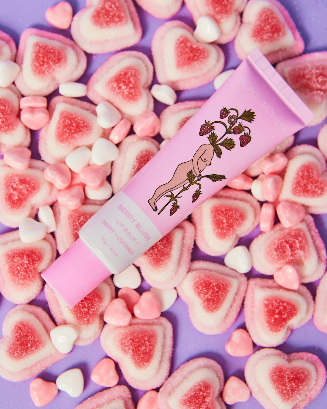 Berry Blush Lip Balm - Bopo Women