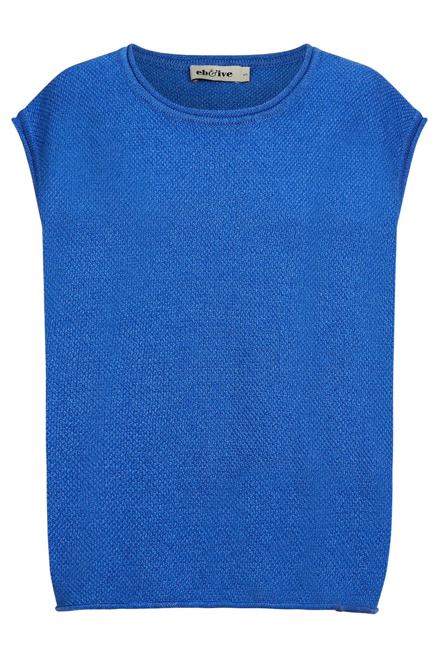 Artemis Sleeveless Knit Top - Aegean