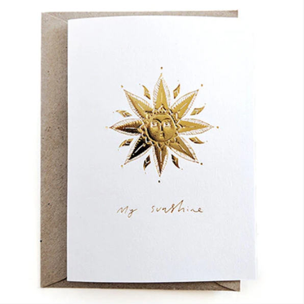 My Sunshine Greeting Card | The Little Press