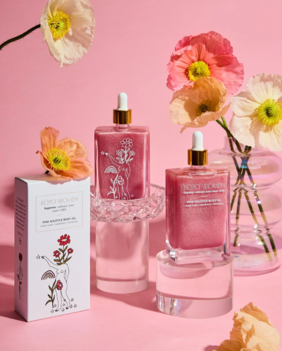 Pink Solstice Body Oil | Bopo Women