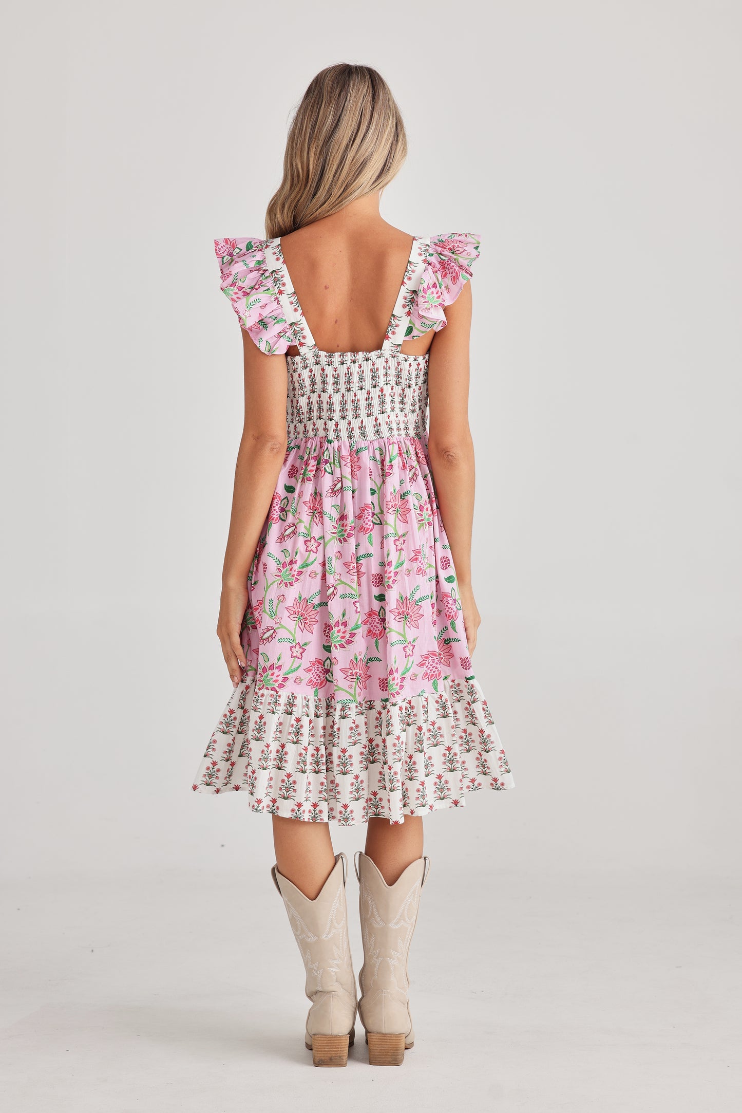 Zoe Dress - Strawberry Fields