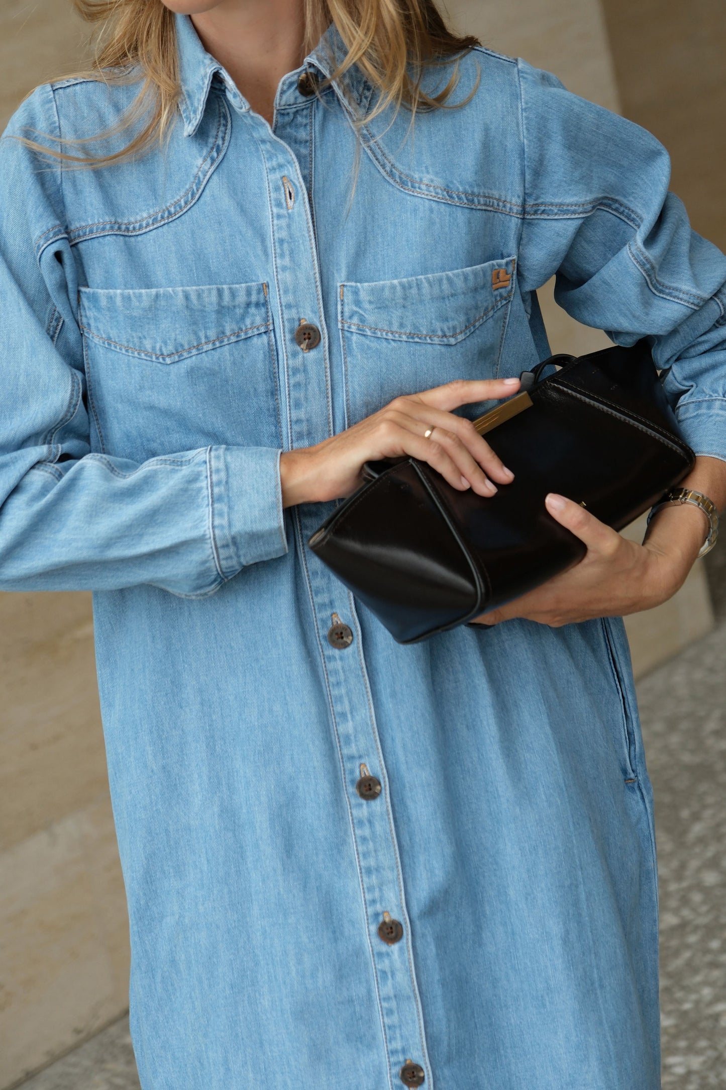 Rae Long Sleeve Midi Dress