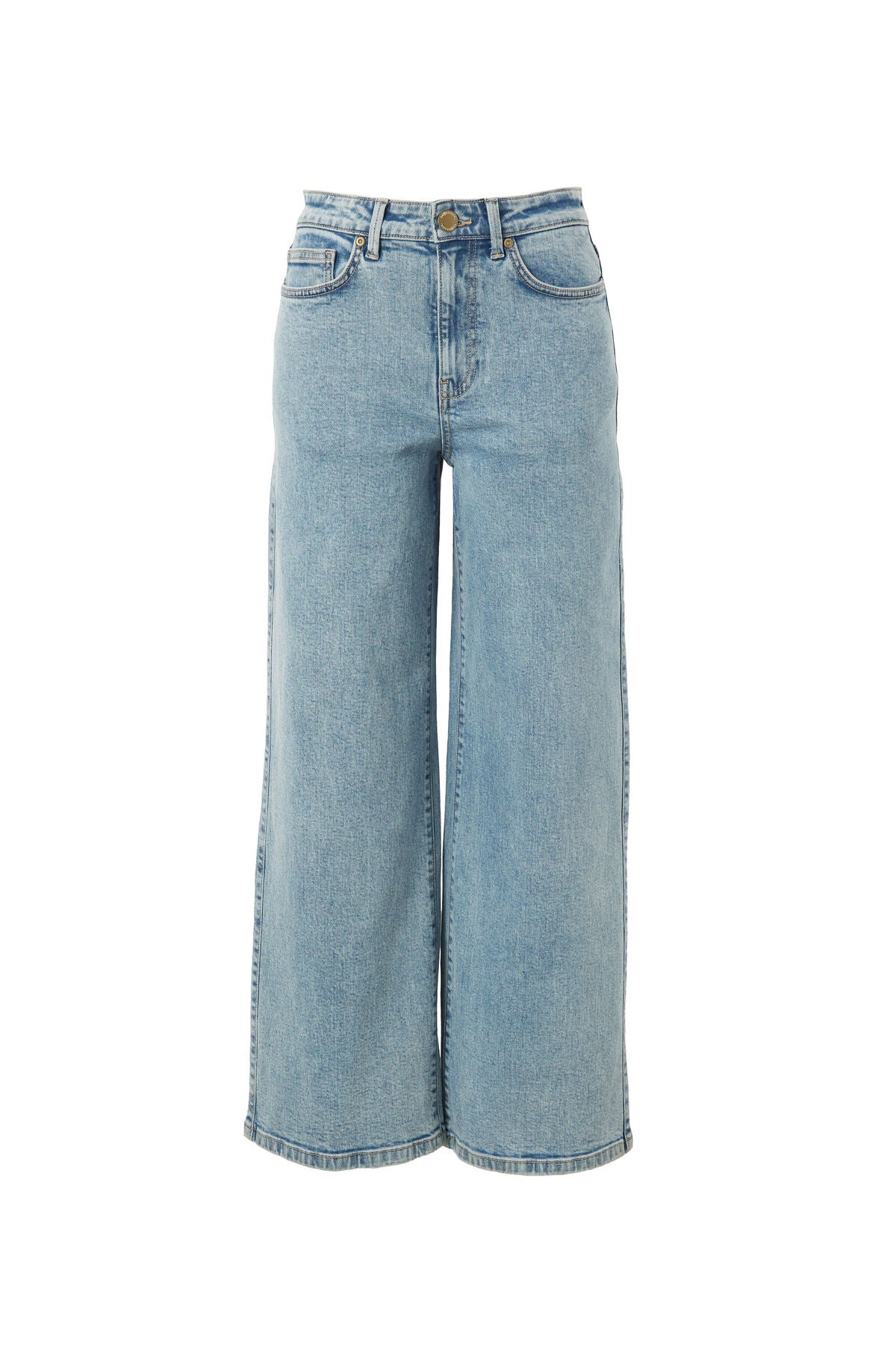 Evie Wide Leg Jean | Vintage Blue Wash