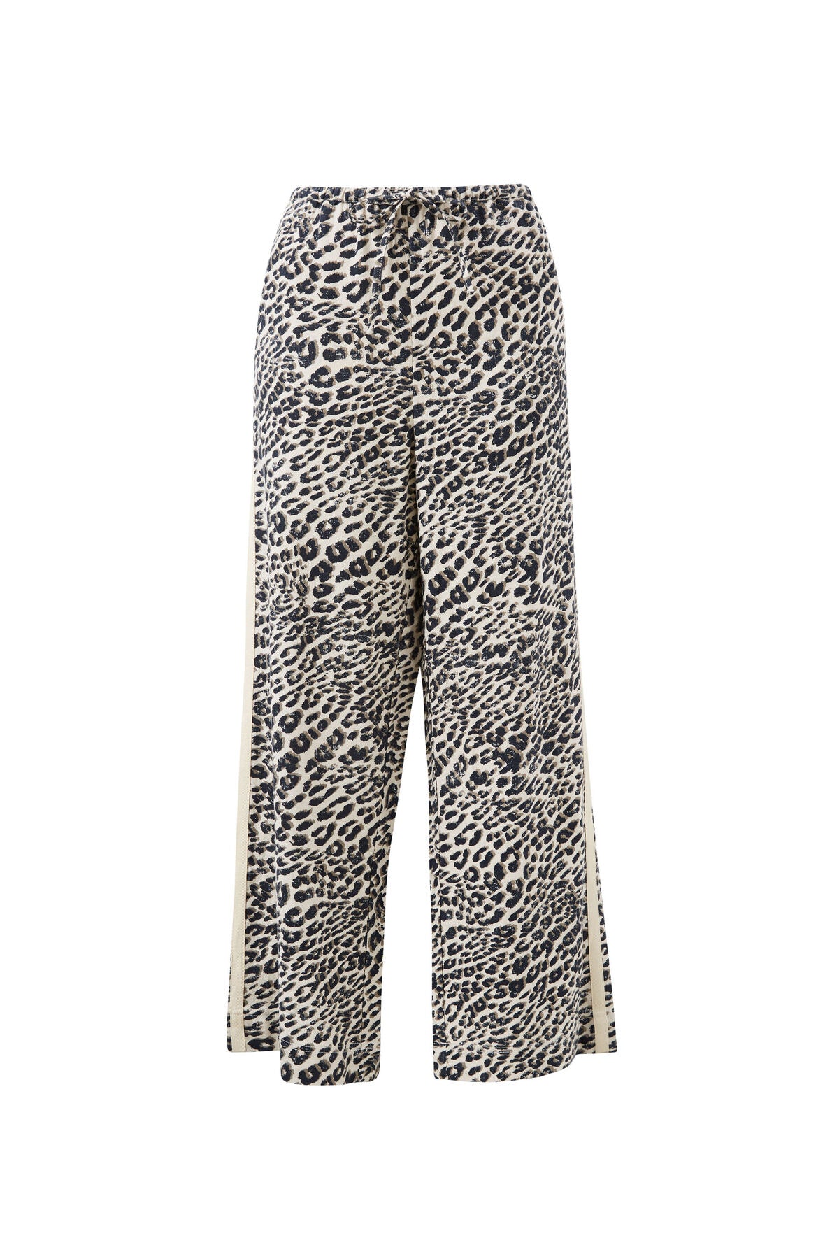 Relaxed Drawstring Pant - Leopard
