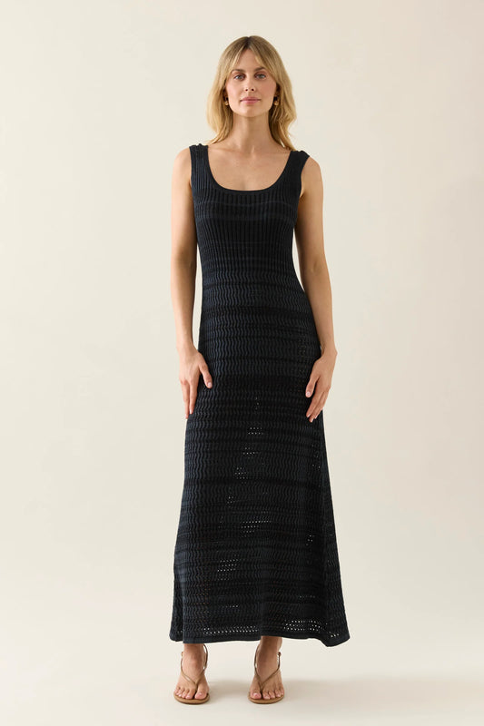 Ida Knit Tank Dress - Navy