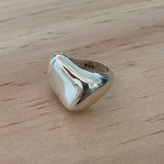 Sterling Silver Abstract Ring