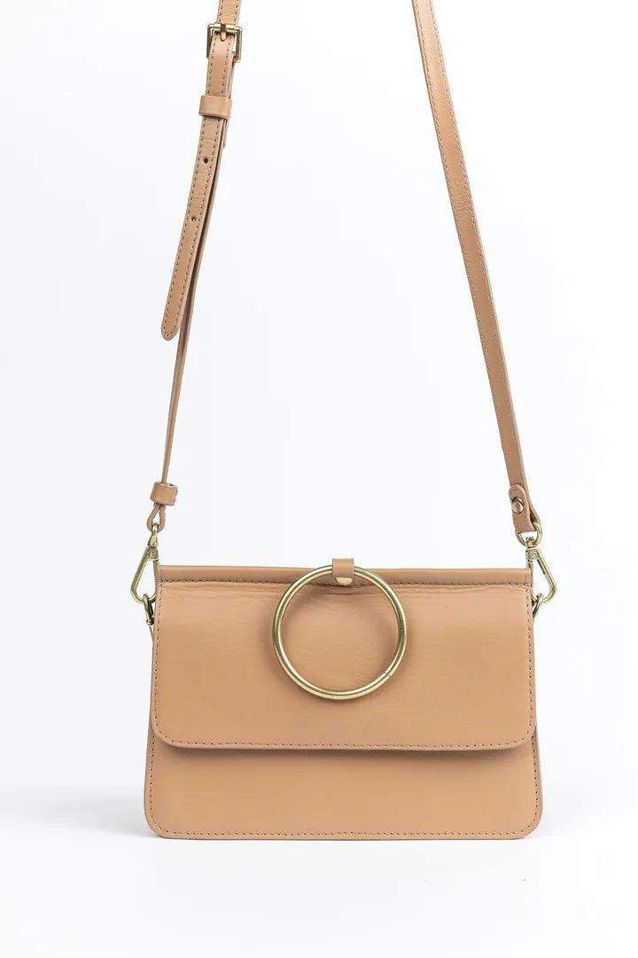 Ainsley Cross Body Bag - Tan