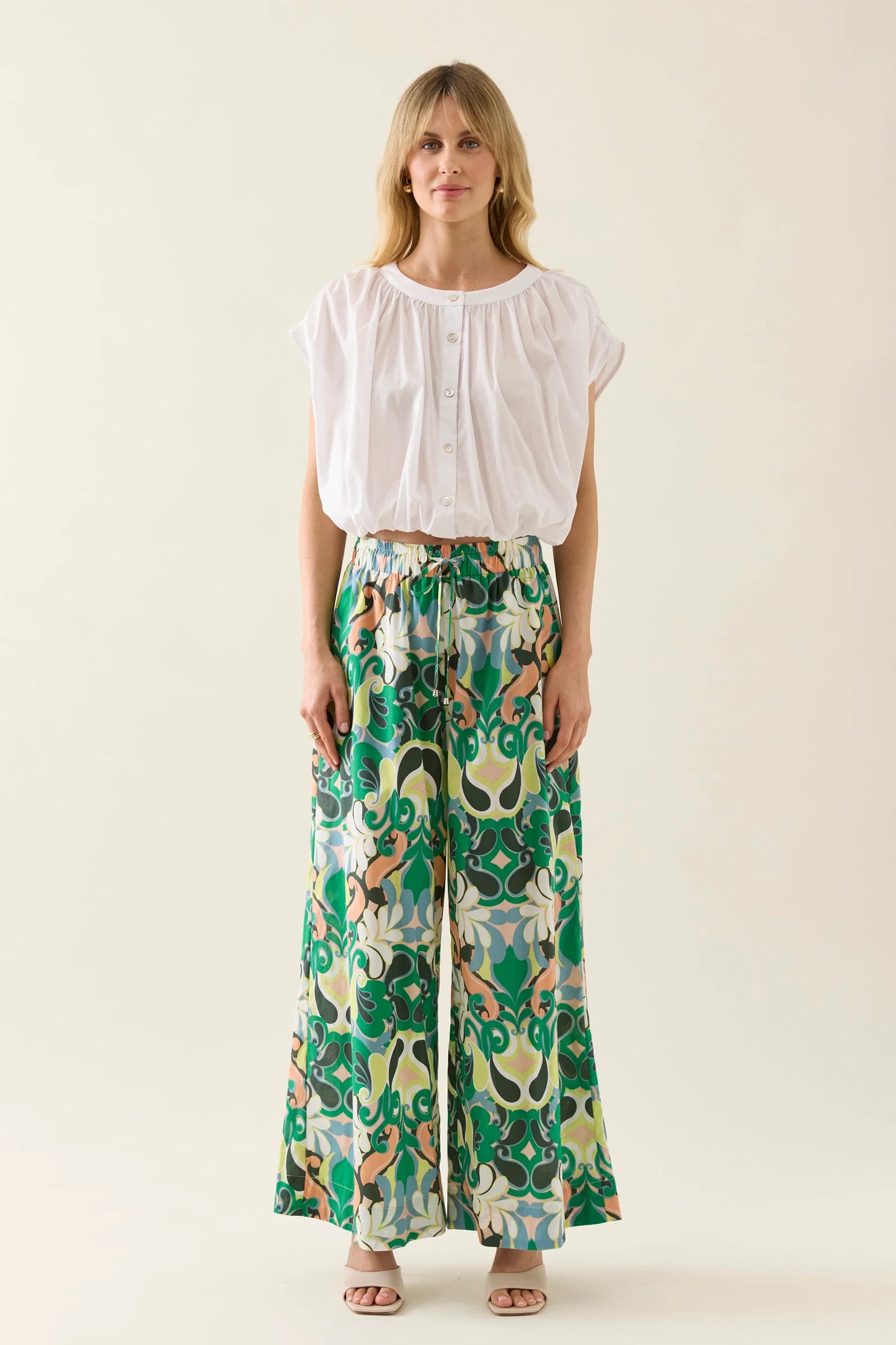 Aurora Reversible Crop - Lotus