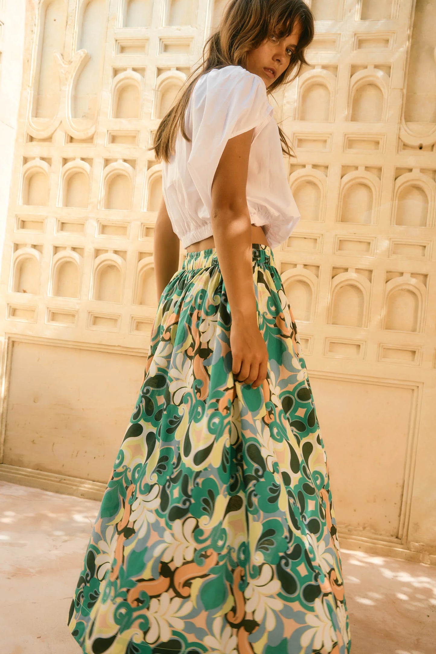 Aurora Reversible Crop - Lotus