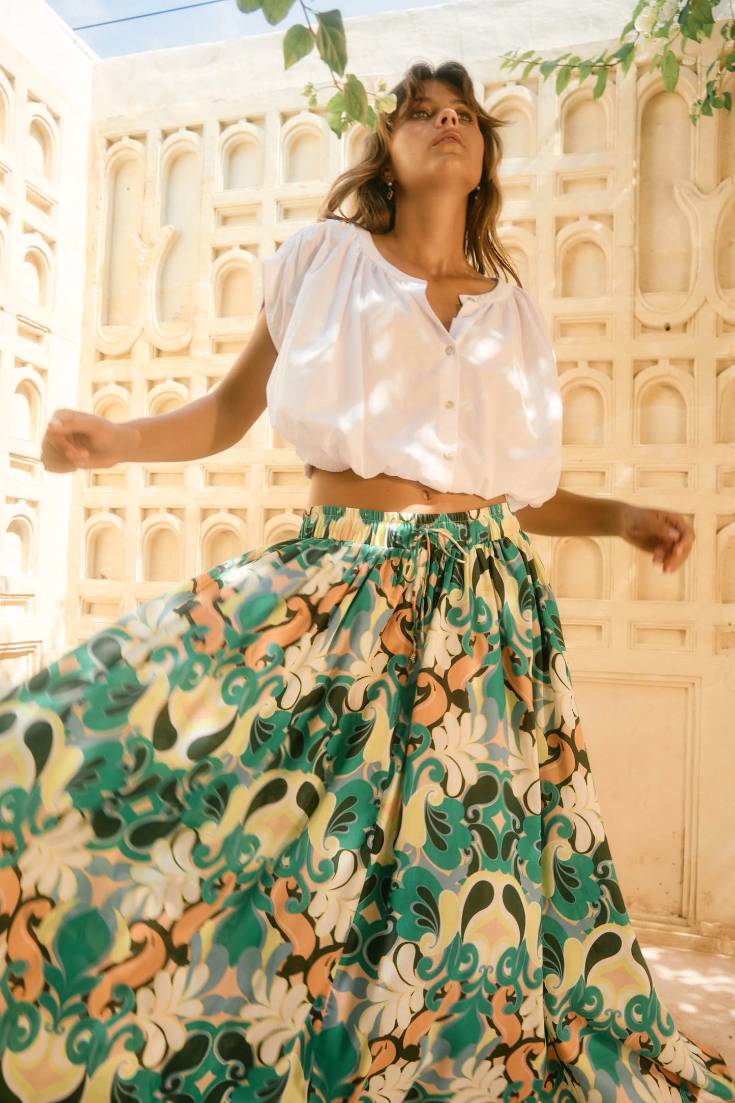 Aurora Reversible Crop - Lotus