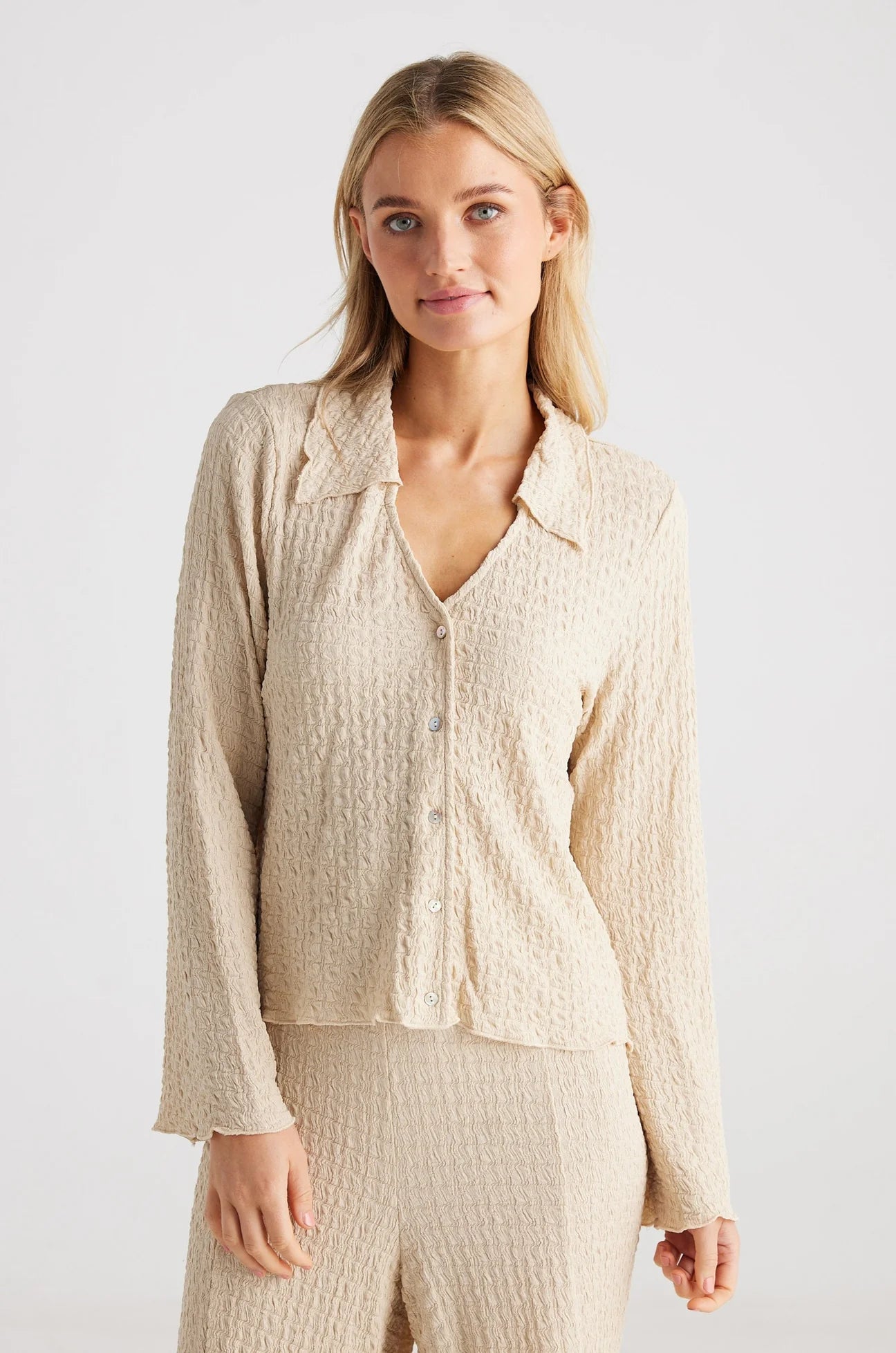 Betty Shirt - Taupe