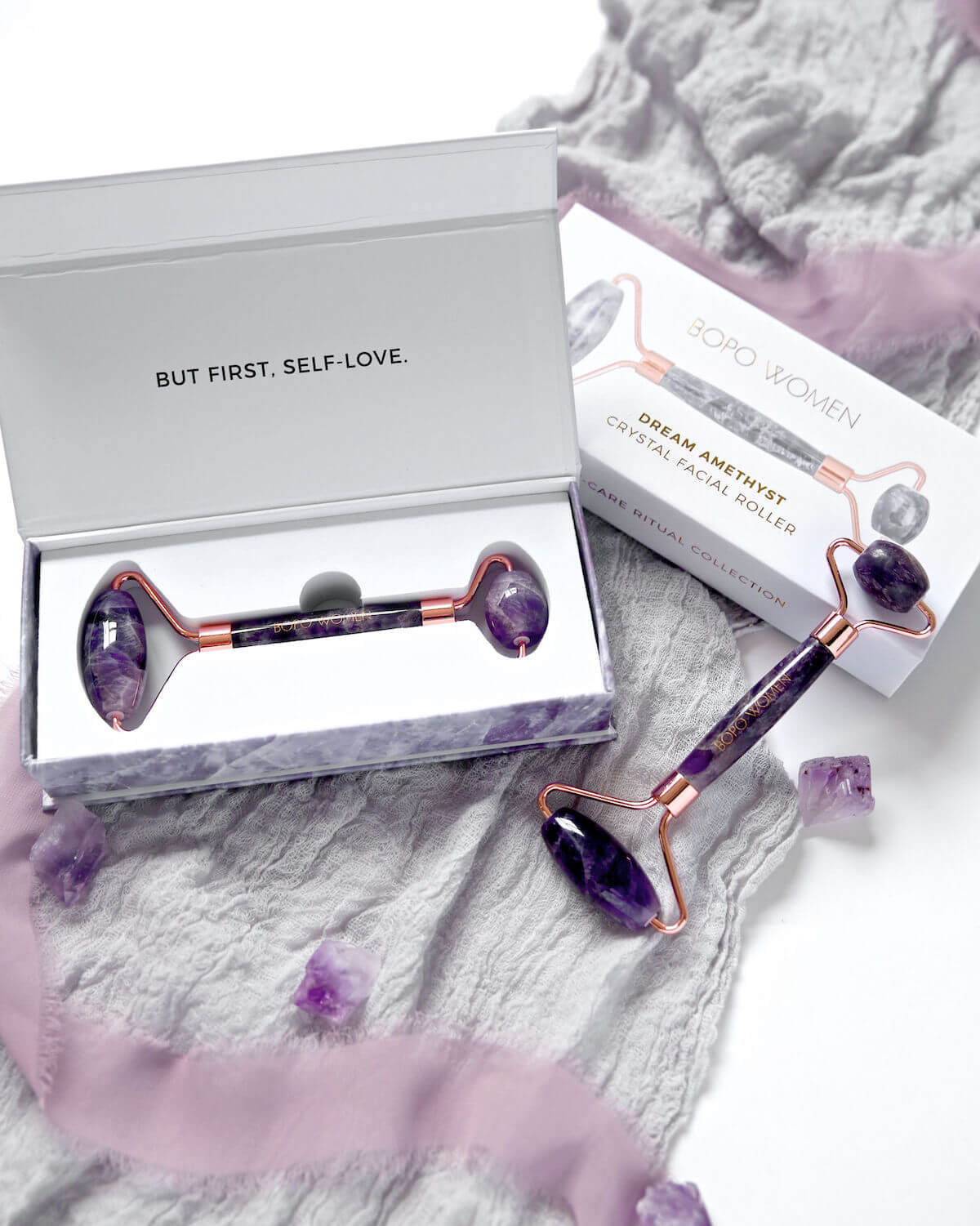 Amethyst Facial Roller - Bopo Women