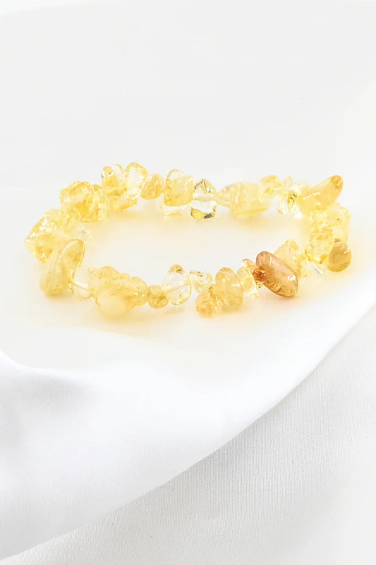 Citrine Crystal Chips Bracelet | Botanical H2O