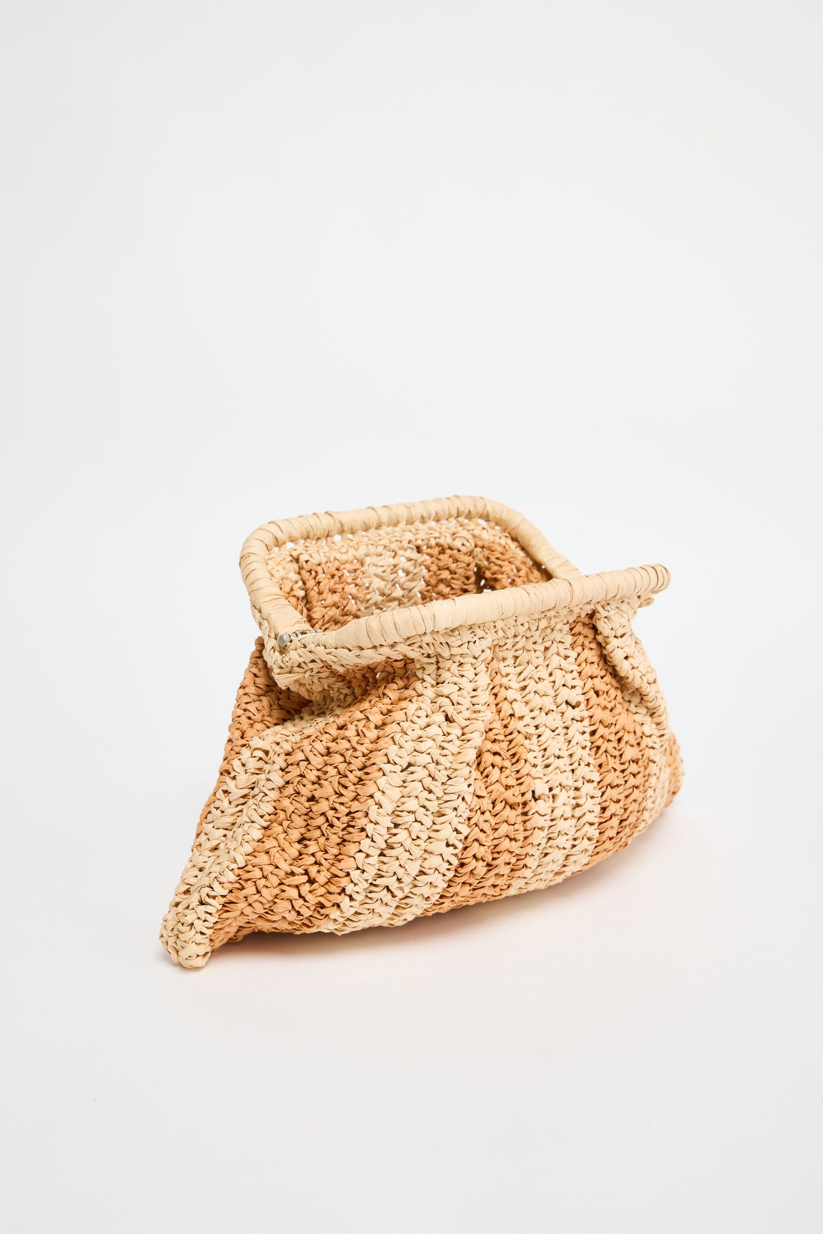 Seema Clutch in Light Orange