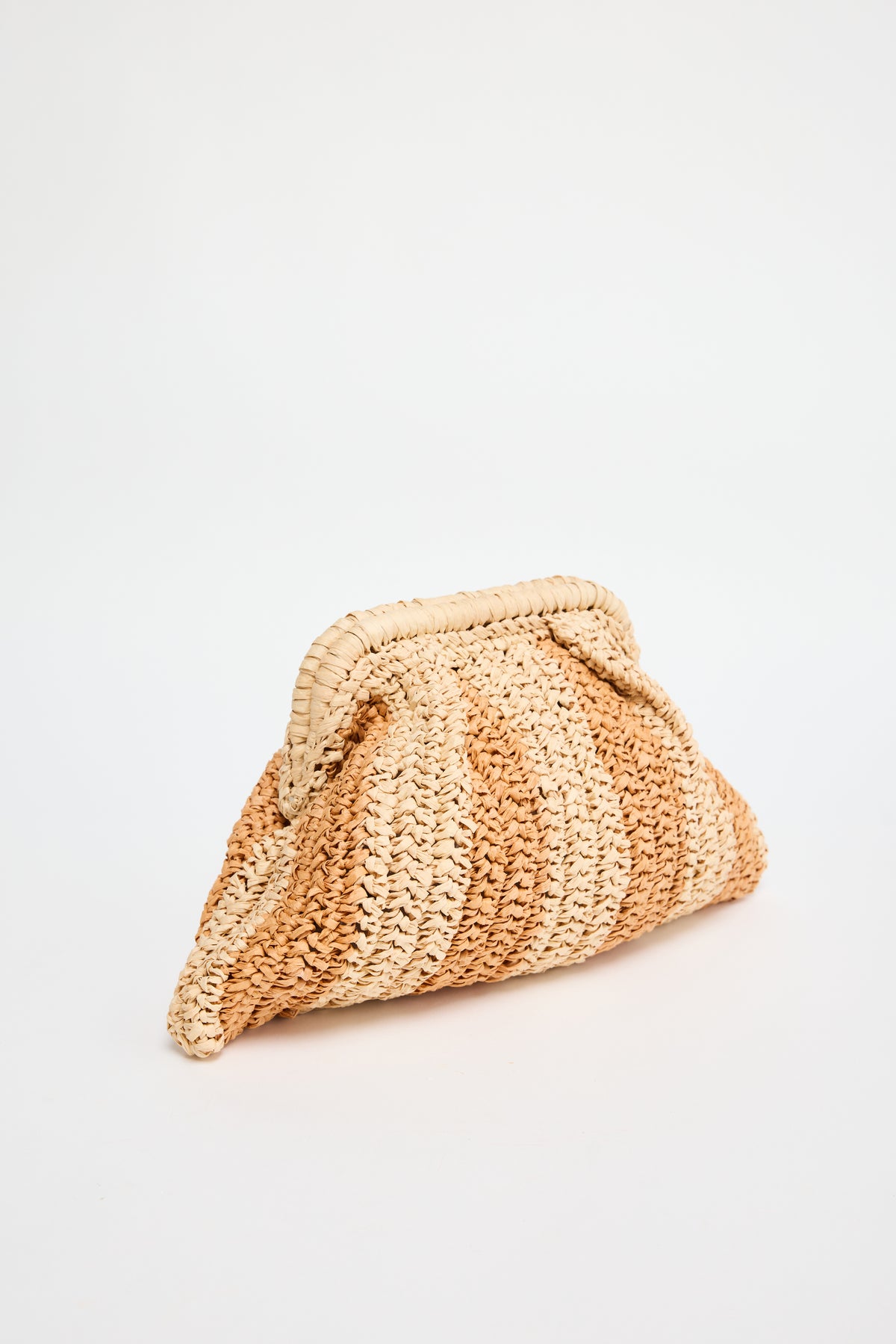 Seema Clutch in Light Orange