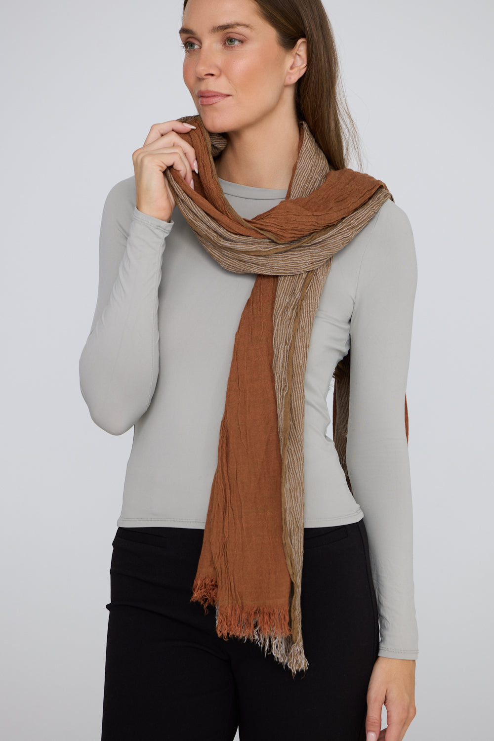 Tulum Scarf | Rust