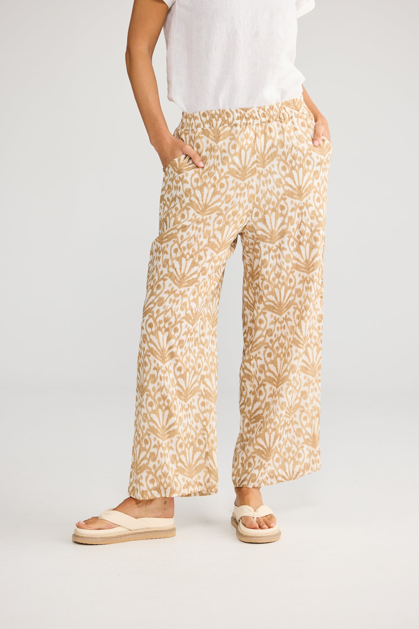 Playa Pant | Taupe Spring