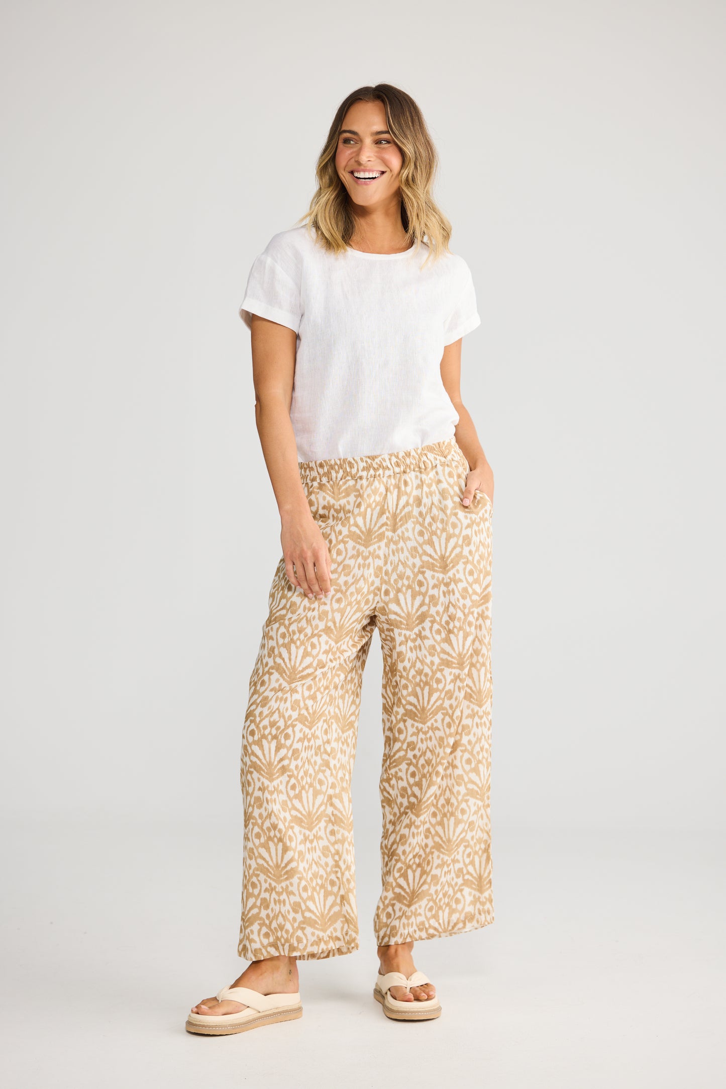 Playa Pant | Taupe Spring