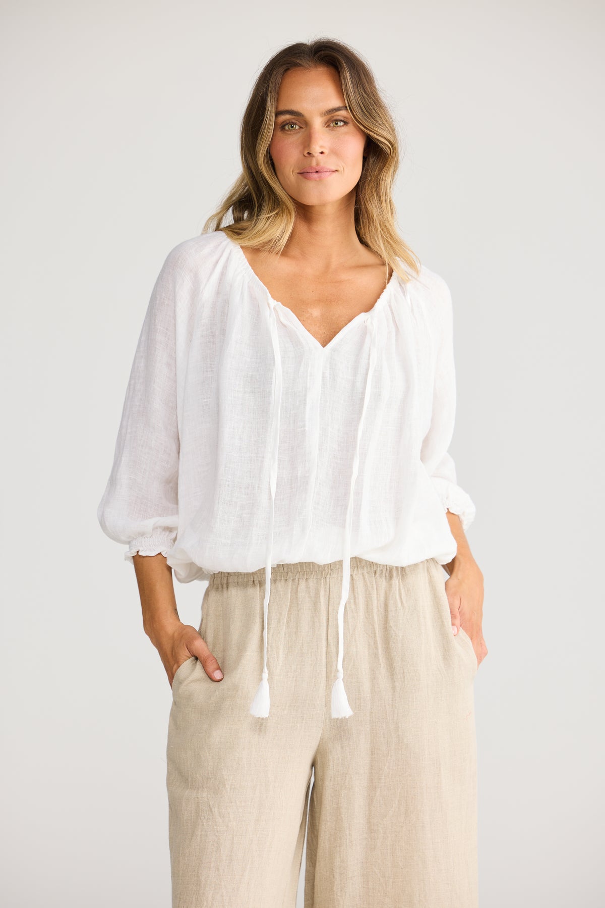 Seaside Top in White