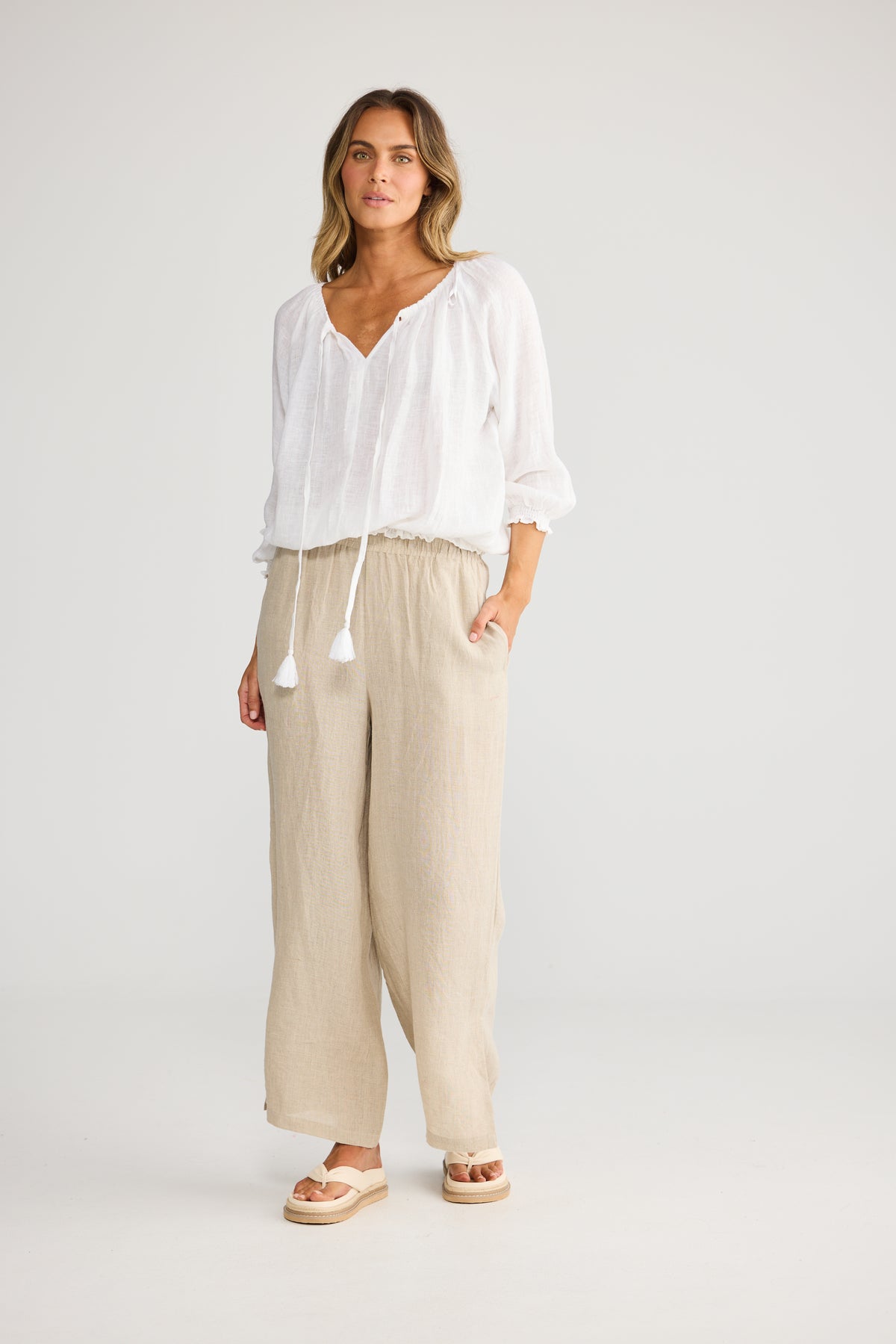 Seaside Top in White