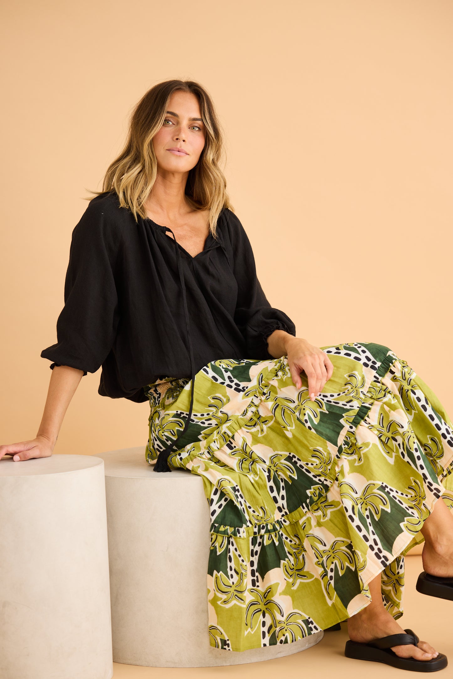 Pier Skirt | Tropical Deco