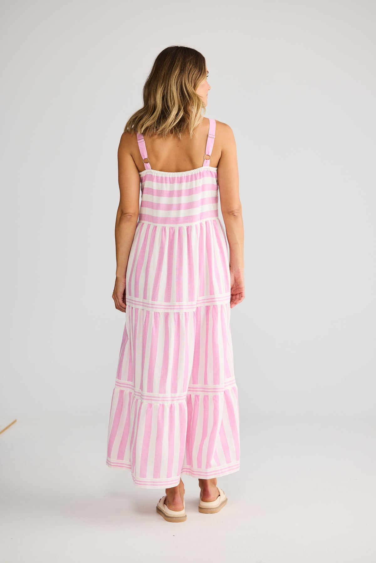 Canyon Maxi Dress in Candy Stripe