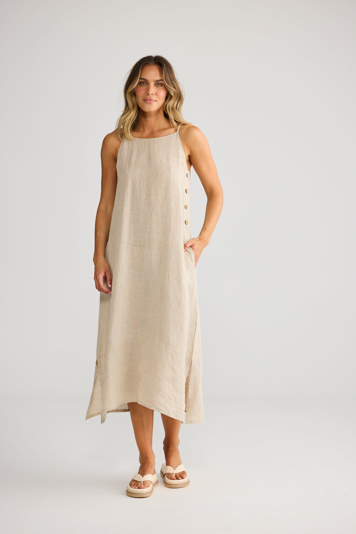 Cliffside Dress | Canvas Linen