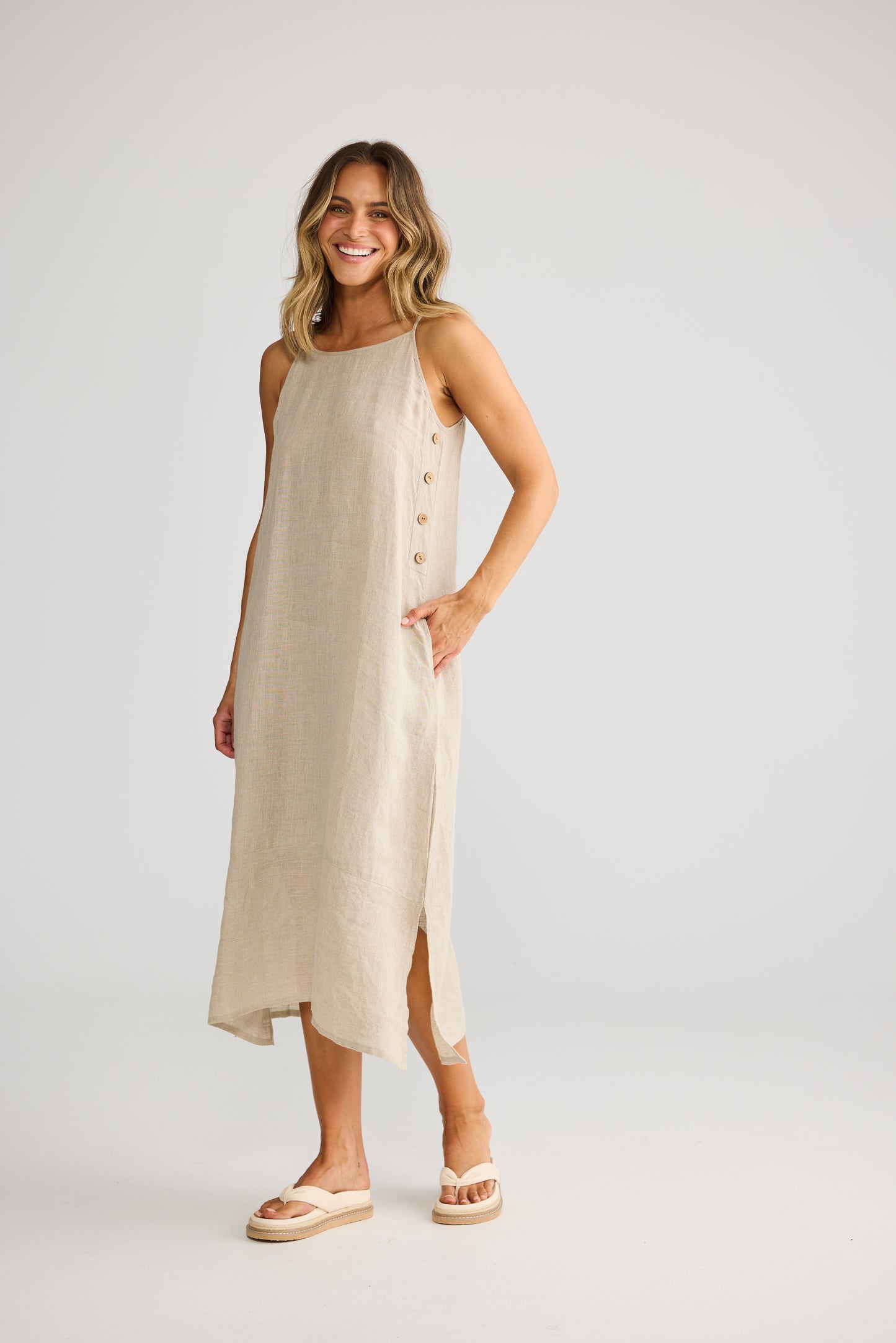 Cliffside Dress | Canvas Linen