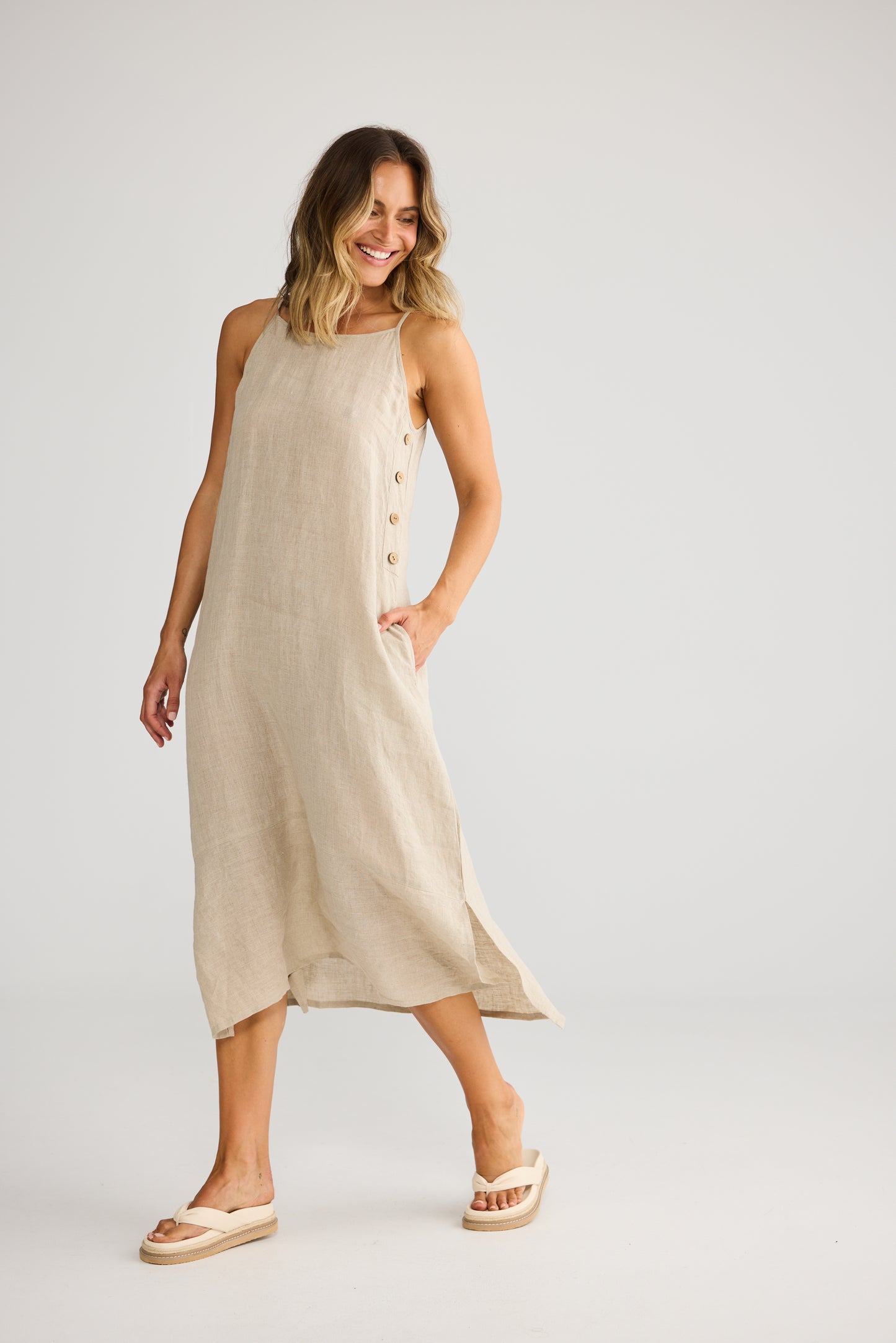 Cliffside Dress | Canvas Linen