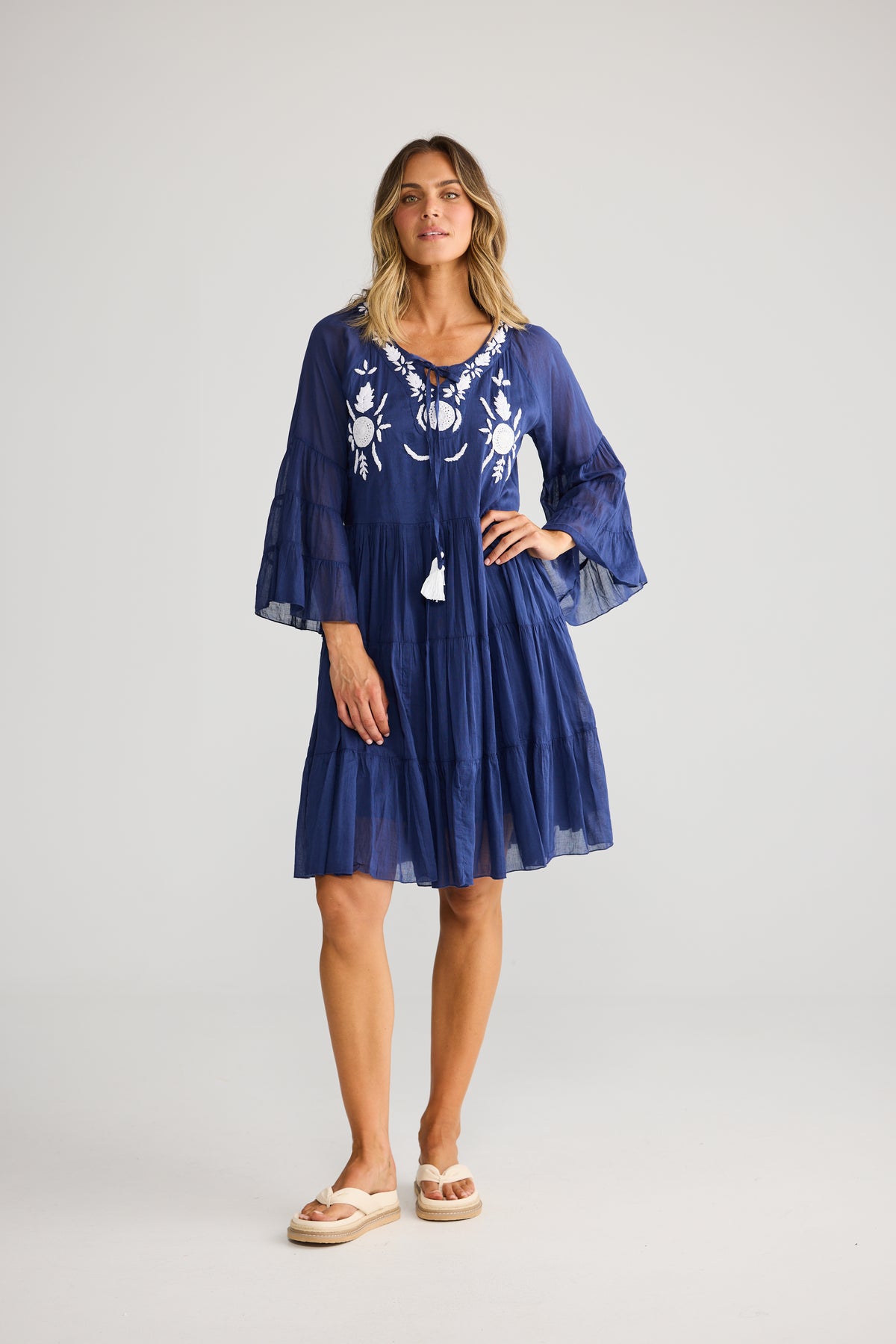 Jamaica Dress in Navy