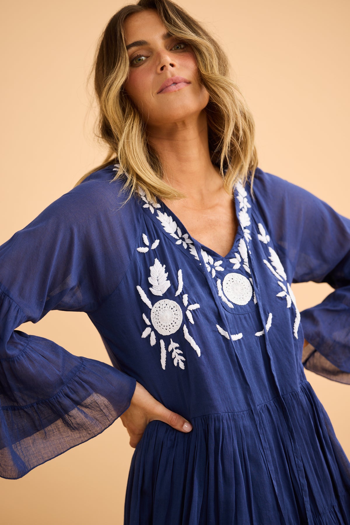 Jamaica Dress in Navy