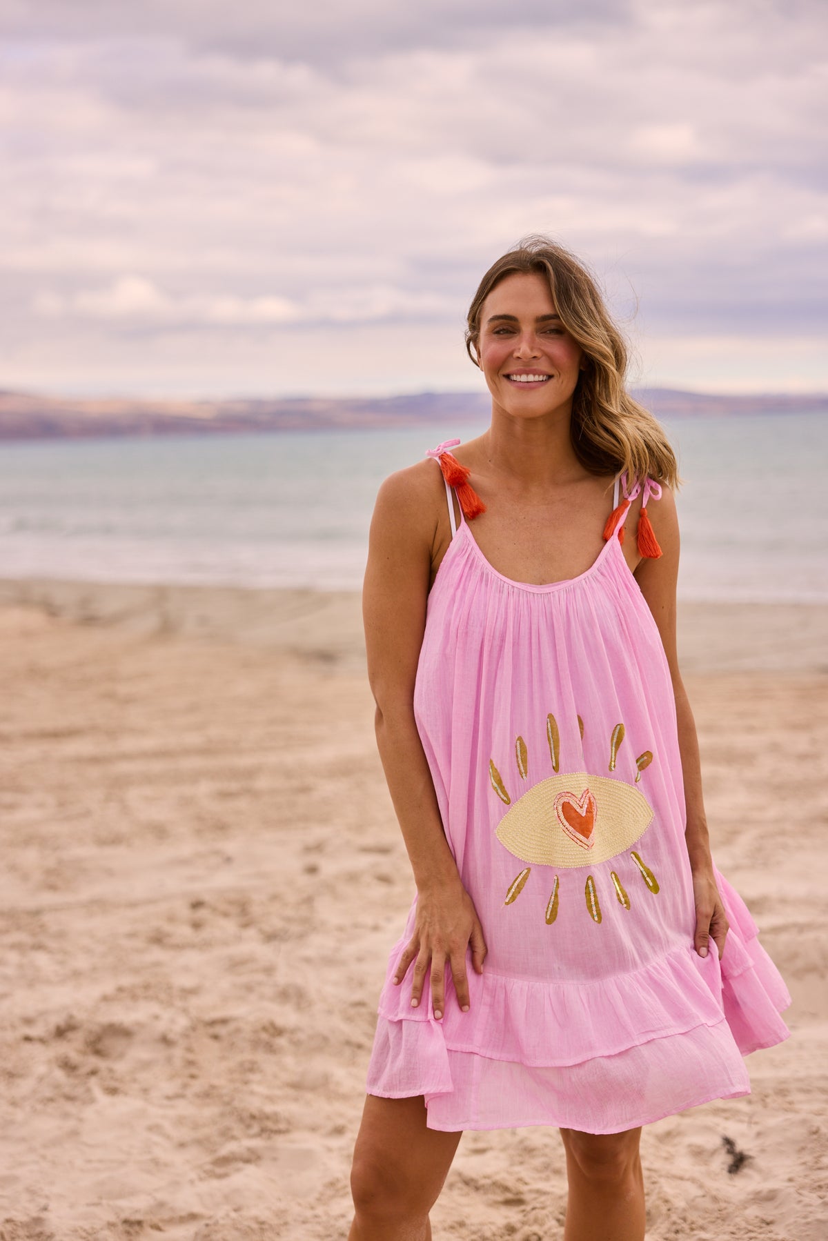 Keanu Mini Dress in Pink