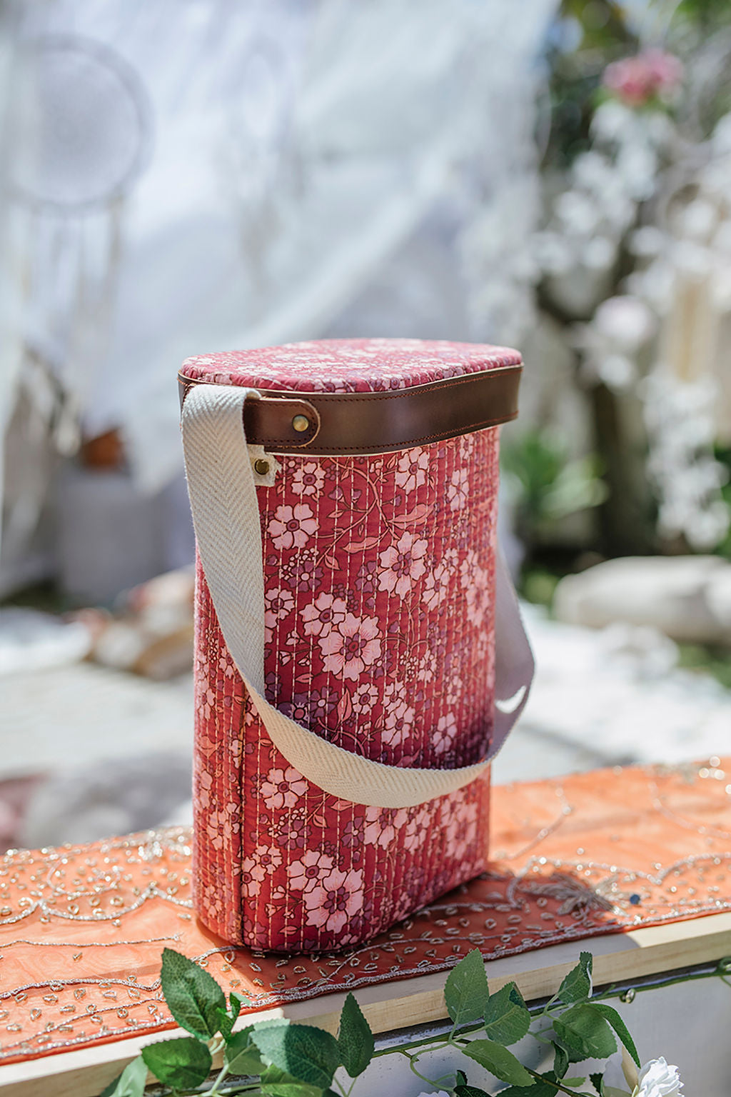 Wanderer Cooler Bag | Raspberry